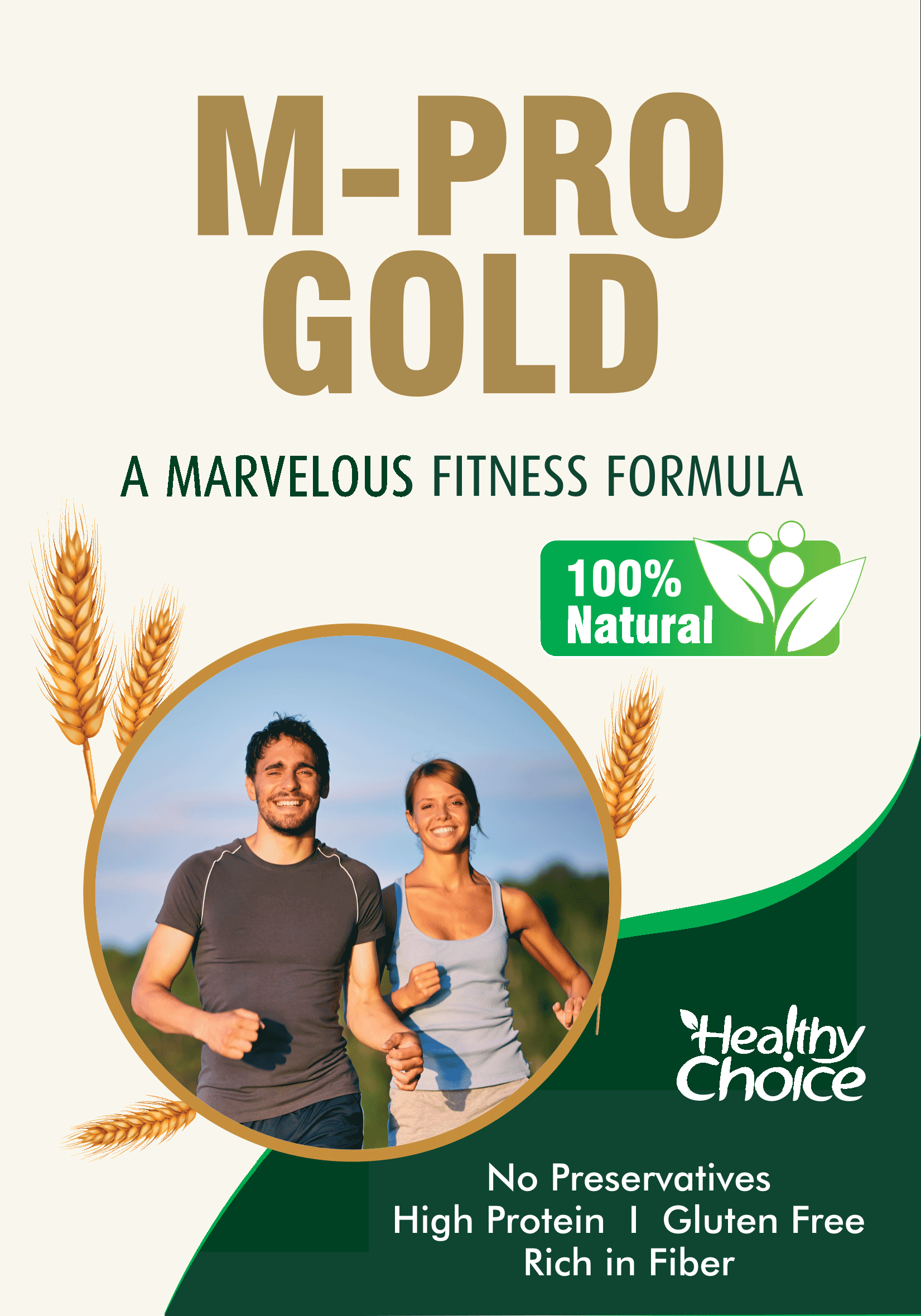 M-Pro Gold Front Label